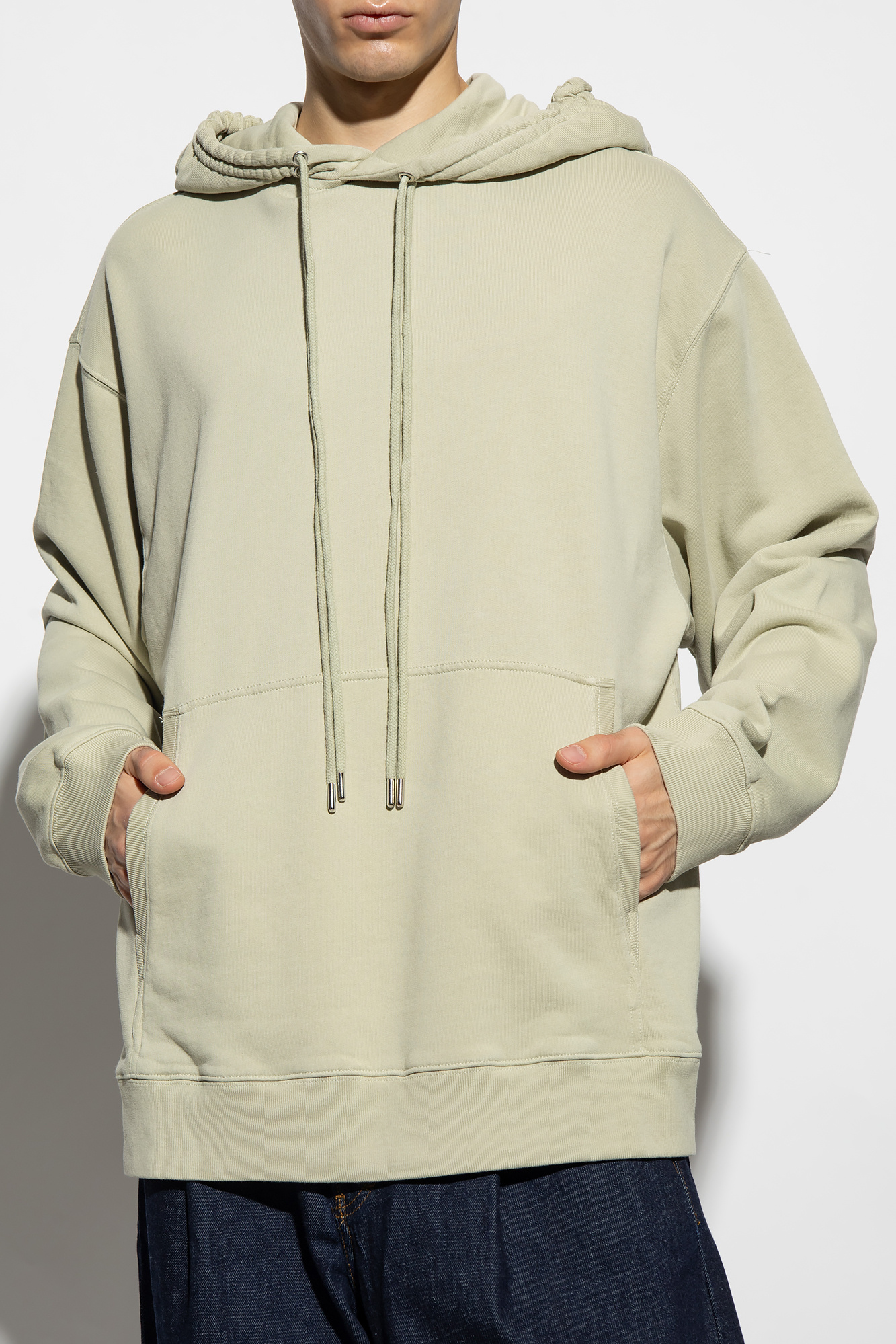 Green Relaxed-fitting hoodie Dries Van Noten - Vitkac Canada